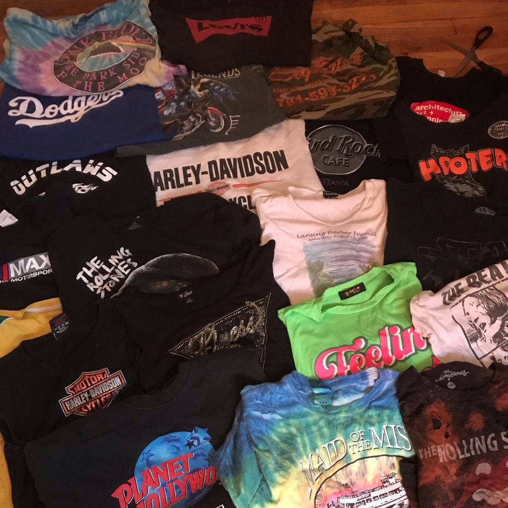 random vintage tees